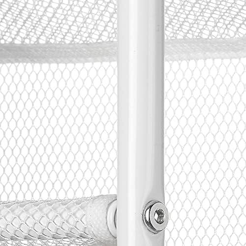 imageWhitmor 18 Pair Over The Door Shoe Organizer 6 Tier Heavy Duty Metal Shoe Organizer for Closet Hanging Shoe Rack for Closet Organizer ampamp Storage 42quot L x 227quot W x 75quot H Gunmetal Gray36 Pair