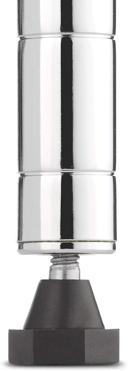 imageWhitmor 3Wire Shelving Unit Metal Storage Shelves Easy Assembly Home Organizer for Pantry Kitchen Garage Plant1tier 30l X 14w X 15h chrome