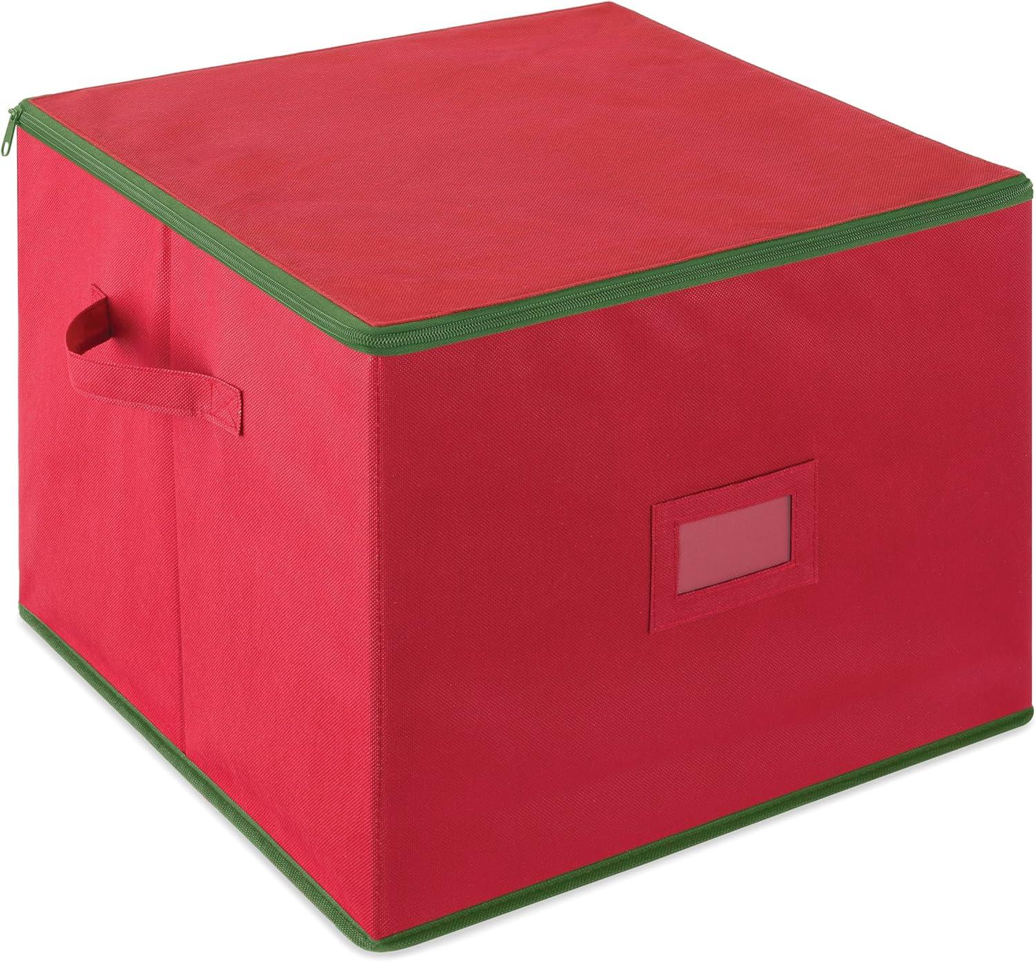 imageWhitmor 61295340 Ornament Storage 64 compartments RedRed