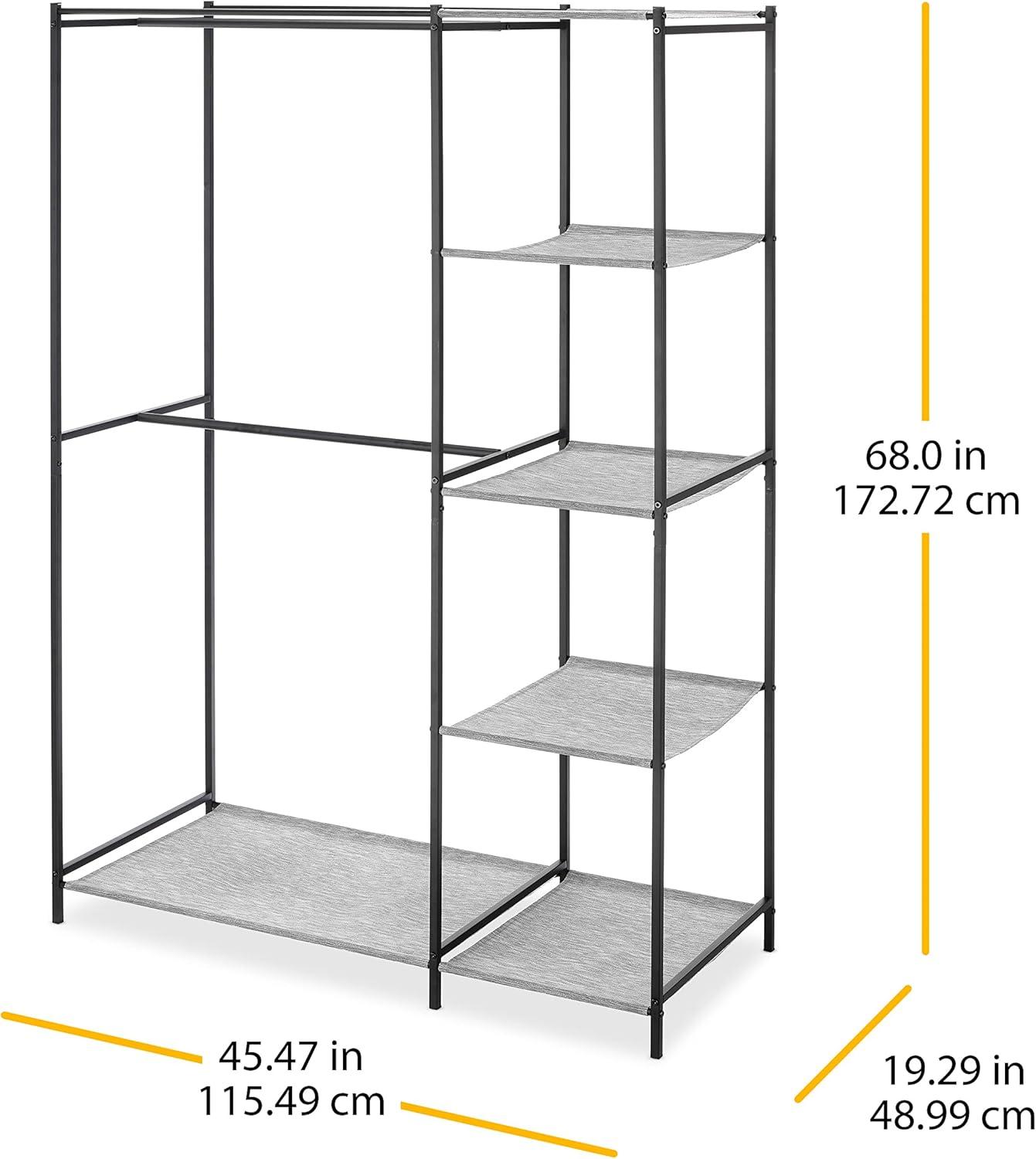 imageWhitmor Modern Industrial Wardrobe455l X 193w X 680h