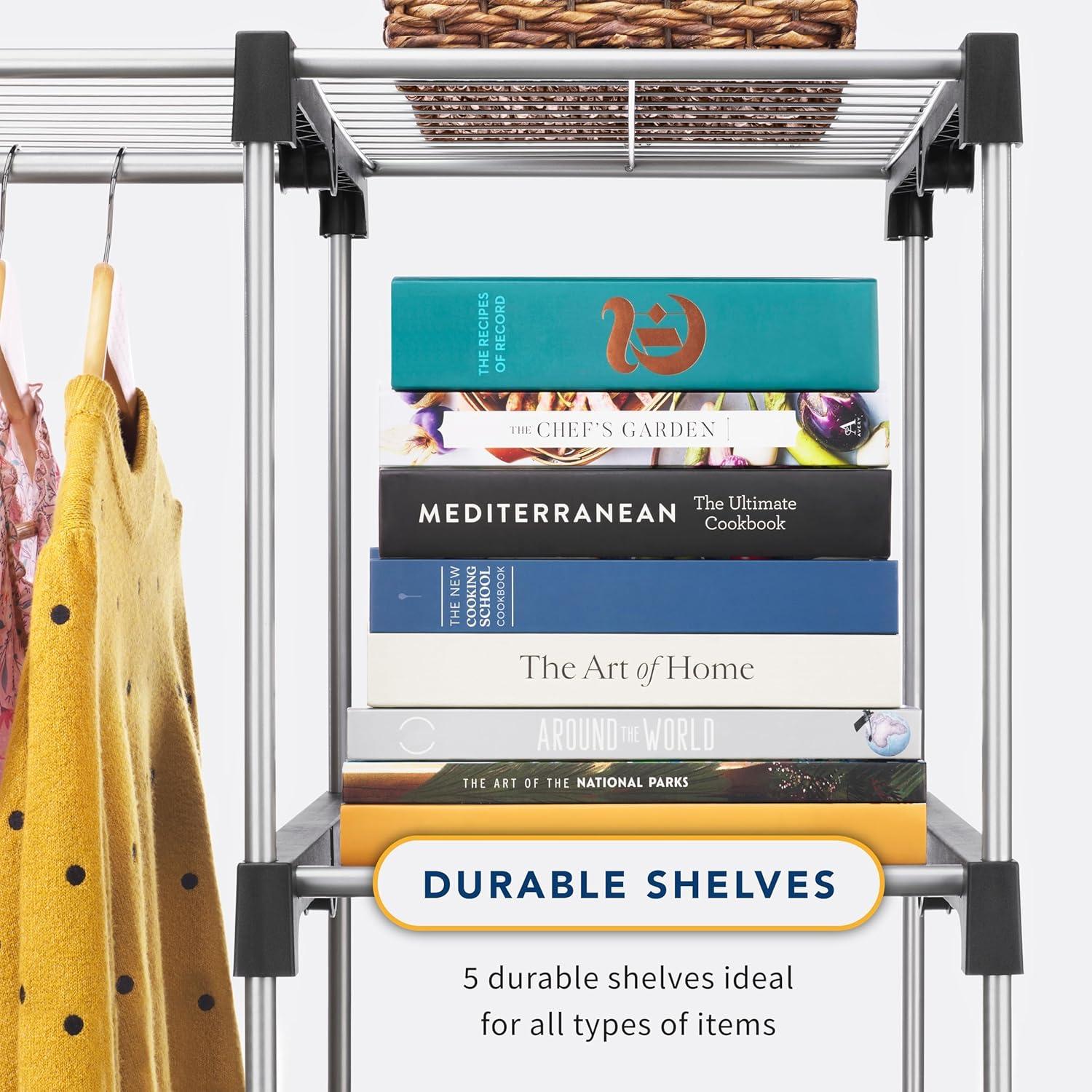 imageWhitmor Modern Industrial Wardrobe45L x 19W x 68H