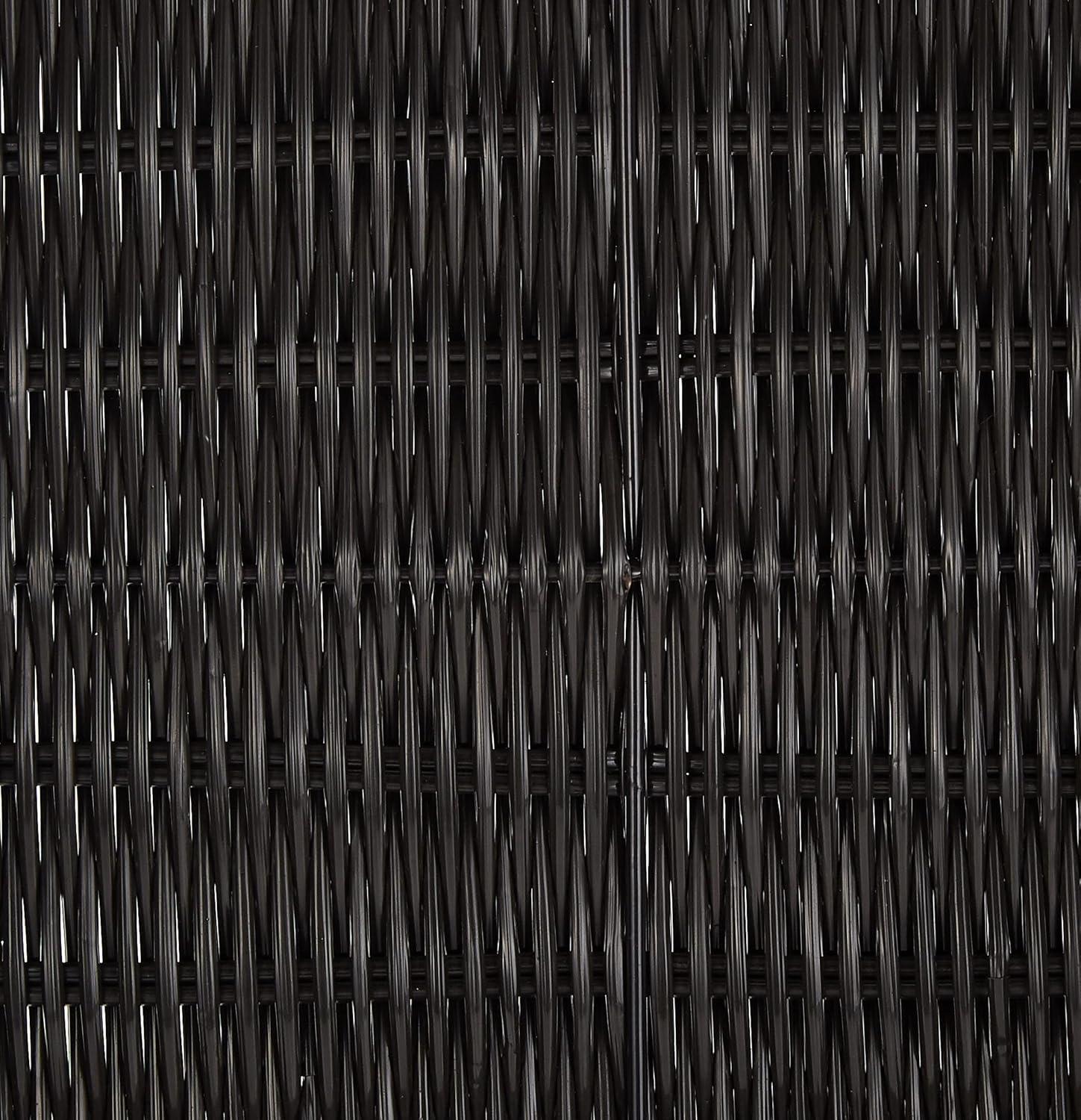 imageWhitmor Rattique Small Shelf Tote GreyEspresso