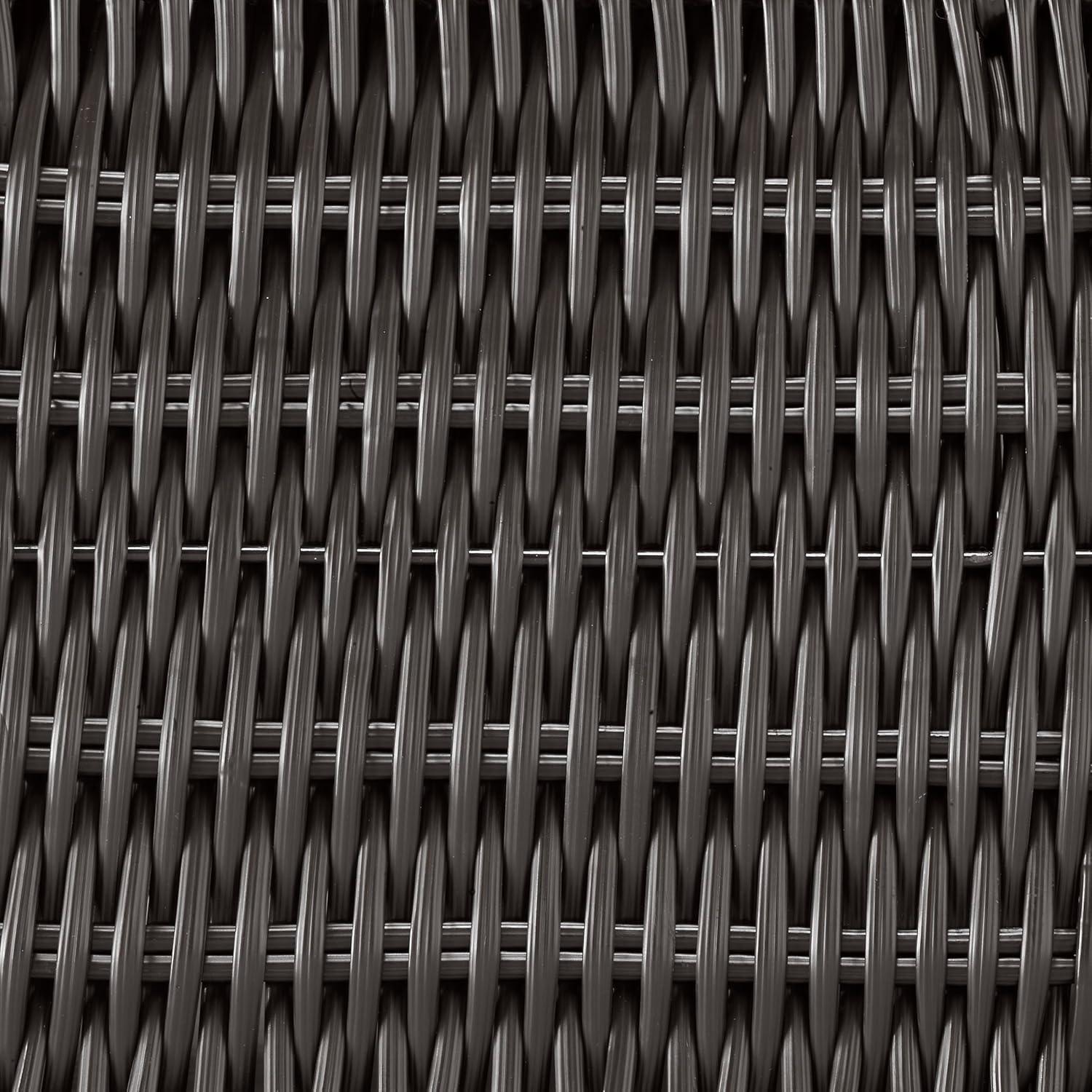 imageWhitmor Rattique Small Shelf Tote GreyGray