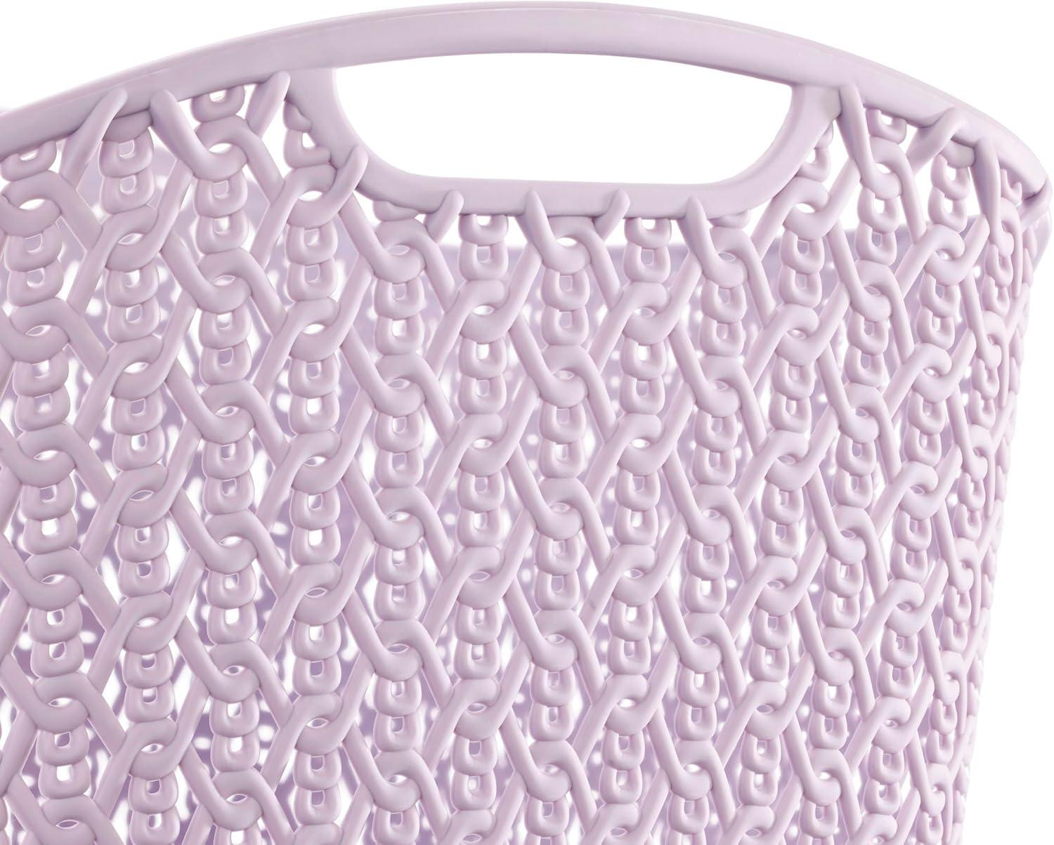 imageWhitmor Resin Form Tote Medium SilverLavender