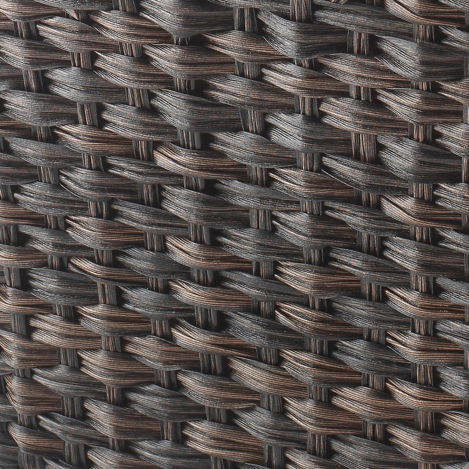 imageWhitmor Split Rattique Tank Topper Gray WashBrown