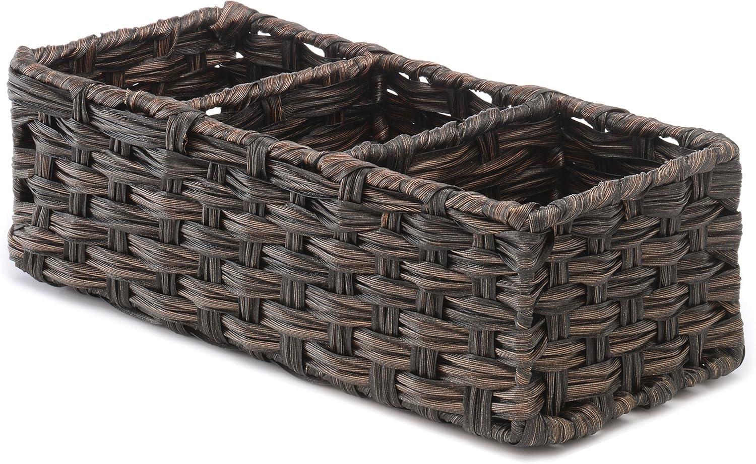 imageWhitmor Split Rattique Tank Topper Gray WashBrown