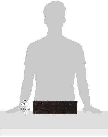 imageWhitmor Split Rattique Tank Topper Gray WashBrown