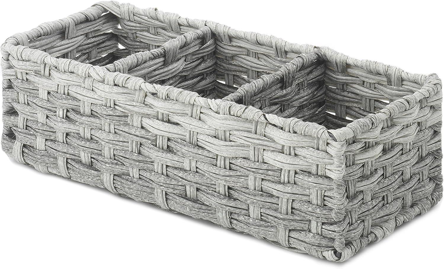 imageWhitmor Split Rattique Tank Topper Gray WashGray