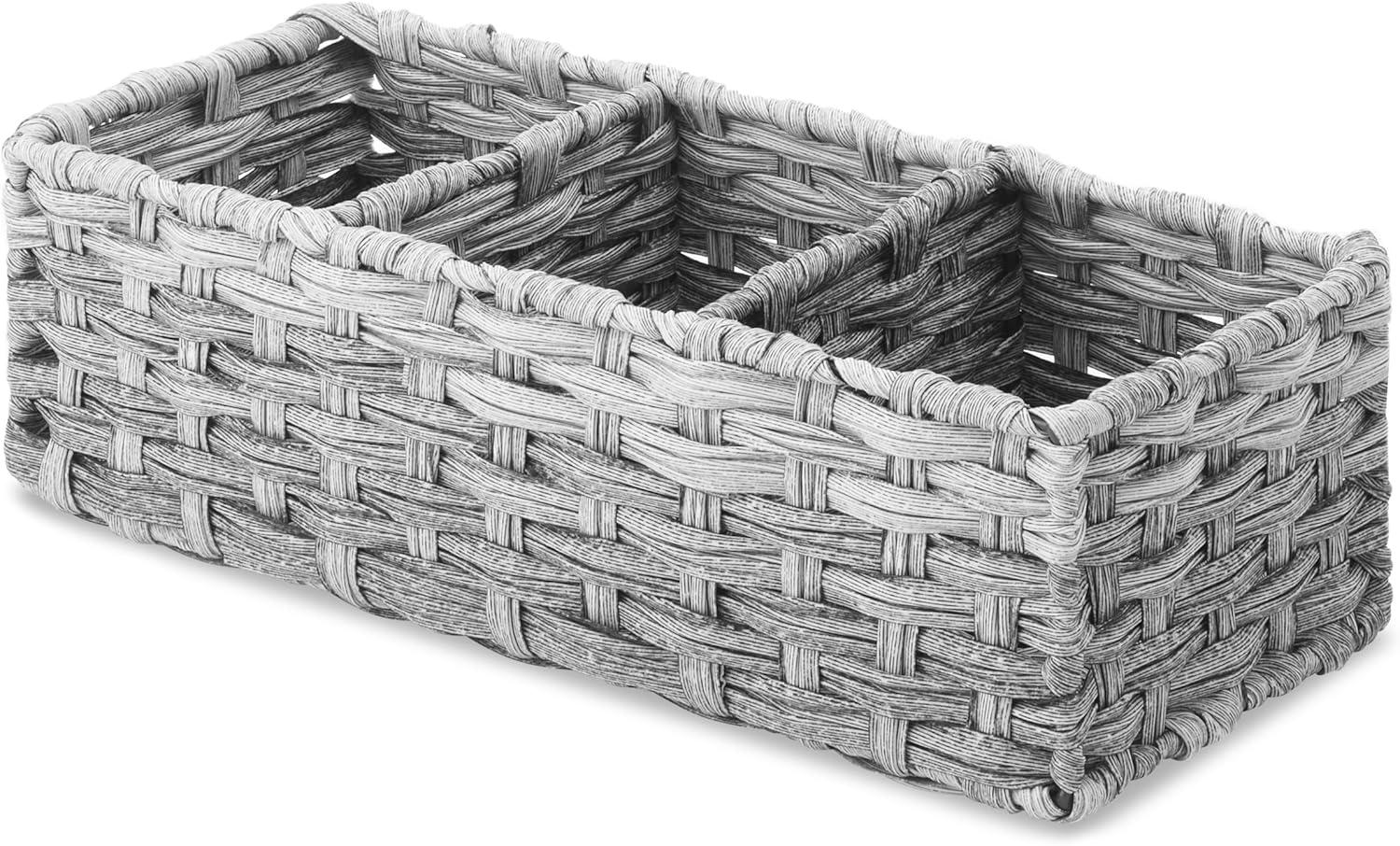 imageWhitmor Split Rattique Tank Topper Gray WashGray