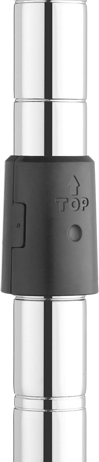 imageWhitmor Supreme 5 Tier Adjustable Shelving 500 Pound Weight Capacity Per Shelf Leveling Feet2tier 15l X 14w X 15h