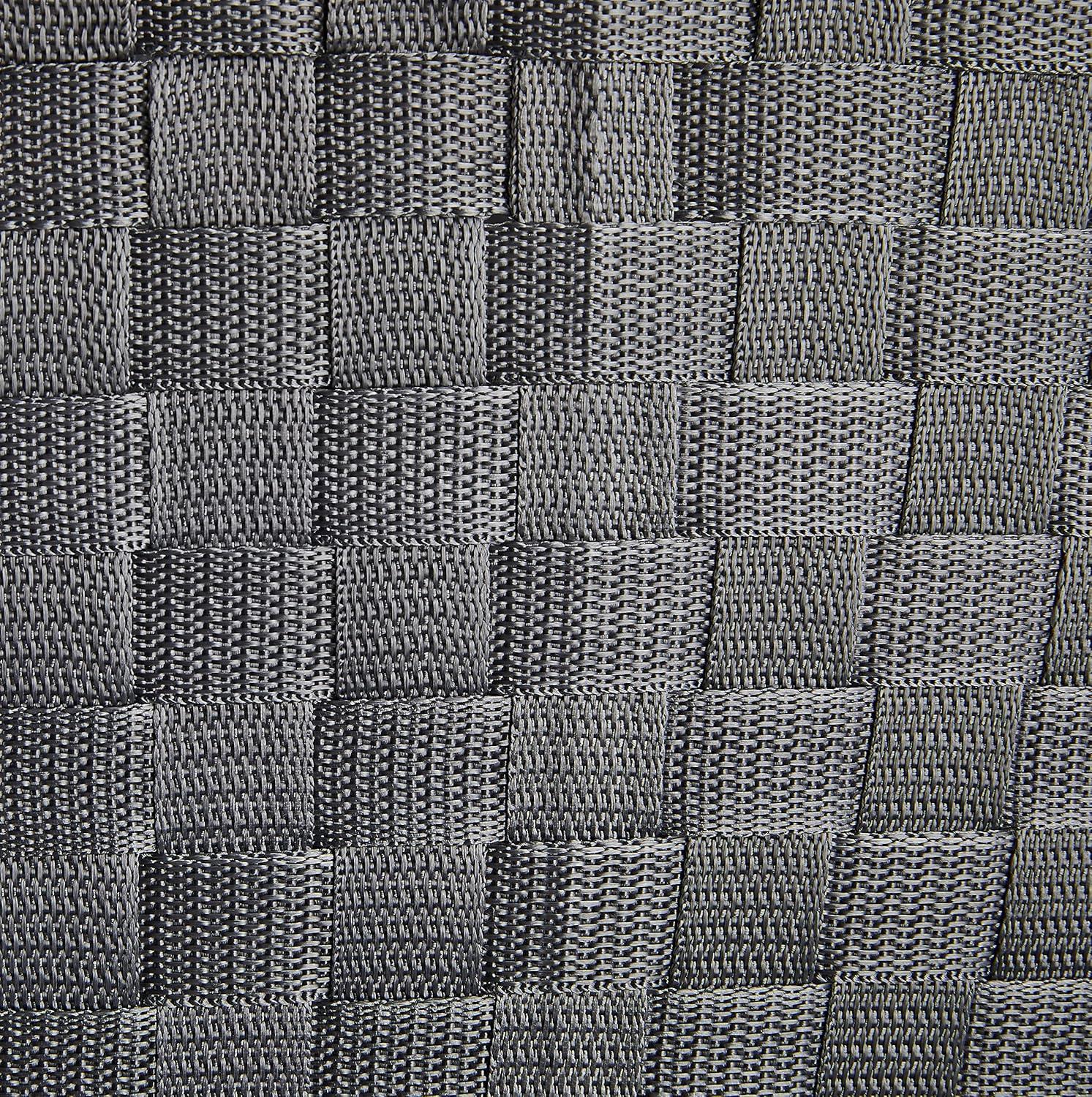 imageWhitmor Woven Strap Tote Savvy Gray Medium