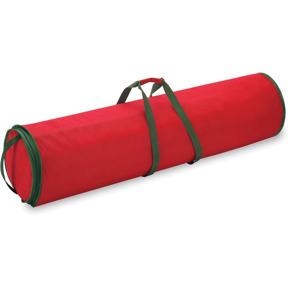 imageWhitmor Christmas Gift Wrap Organizer for 30quot Rolls of Gift WrapRed
