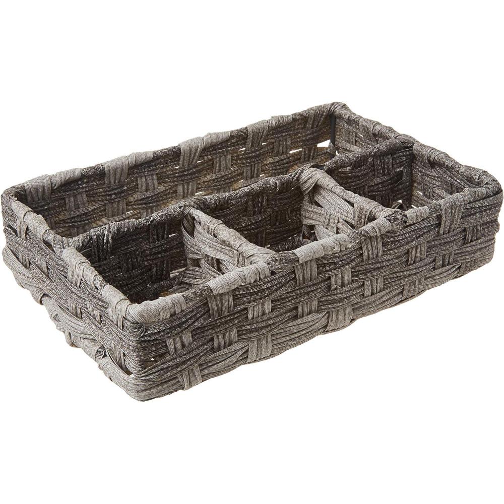 imageWhitmor Split Rattique Tank Topper Gray WashGray