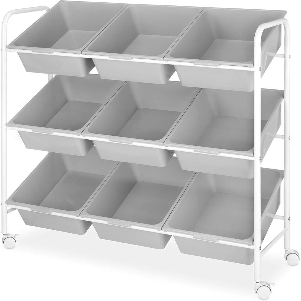 imageWhitmor Supreme 3 Bag Organizer Gunmetal Gray 61308766BB9Bin Organizer