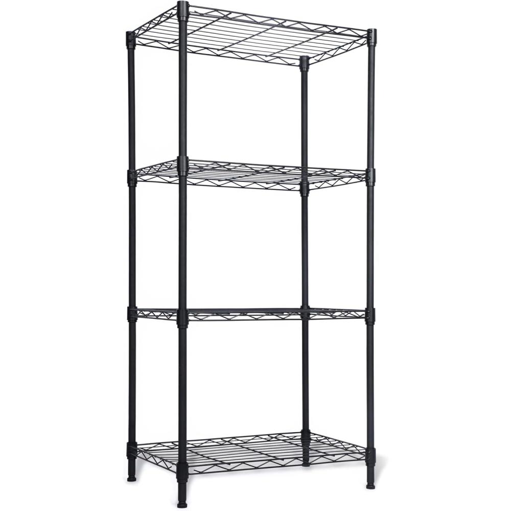 imageWhitmor Supreme 5 Tier Adjustable Shelving 500 Pound Weight Capacity Per Shelf Leveling Feet4tier 18l X 12w X 38h