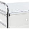 Whitmor 10 Drawer – Rolling Craft Organizer Cart – Chrome 15.25×13.50×35.25(12 Drawer)