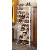 Whitmor 10 Tier Shoe Tower – 30 Pair – Closet Organizer, White(20-PAIR TOWER)