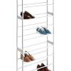 Whitmor 10 Tier Shoe Tower – 30 Pair – Closet Organizer, White(30 Pair (10 Tier))