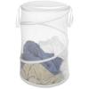 Whitmor 18″ Collapsible Laundry Hamper White(22″L x 14″W x 1″H)