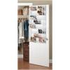 Whitmor 24 Pair Over The Door Shoe Rack-White(24 Pair  White)