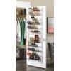 Whitmor 24 Pair Over The Door Shoe Rack-White(36-PAIR)