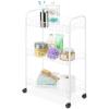 Whitmor 3 Tier Rolling Laundry Cart 8.50×26.0x31.0(10 x 17.5 x 24.75 inches)