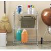 Whitmor 3-Wire Shelving Unit, Metal Storage Shelves, Easy Assembly Home Organizer for Pantry, Kitchen, Garage, Plant(3-tier  23″l X 13″w X 30″h chrome)