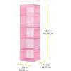 Whitmor 6636-1234-PINK Hanging Accessory Shelves, Pink