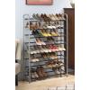 Whitmor 8 Tier Shoe Tower – 40 Pair – With Non-Slip Racks