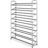 Whitmor 8 Tier Shoe Tower – 40 Pair – With Non-Slip Racks