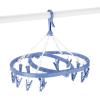 Whitmor Clip and Drip Hanger – Hanging Drying Rack – 26 Clips,Blue(16 Clips)