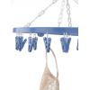 Whitmor Clip and Drip Hanger – Hanging Drying Rack – 26 Clips,Blue(16 Clips)