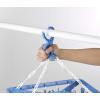 Whitmor Clip and Drip Hanger – Hanging Drying Rack – 26 Clips,Blue(26 Clips)
