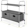 Whitmor Closet Shelves and Drawers – Multipurpose Portable Closet Organization Solution