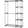 Whitmor Deluxe Double Rod Freestanding Closet Heavy Duty Storage Organizer