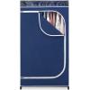 Whitmor Extra-Wide Clothes Closet, 60” with, White Cover(Blue)