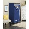 Whitmor Extra-Wide Clothes Closet, 60” with, White Cover(Blue)