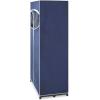 Whitmor Extra-Wide Clothes Closet, 60” with, White Cover(Clear & Blue)