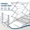 Whitmor Folding Drying Rack(Gray)