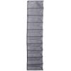 Whitmor Hanging Shoe Shelves – 8 Section – Closet Organizer – Grey(10 Sheves，Gray)