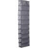 Whitmor Hanging Shoe Shelves – 8 Section – Closet Organizer – Grey(10 Sheves，Gray)