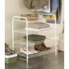 Whitmor Inc. 6023-4139-CB 4 Tier, White, Closet Shelf