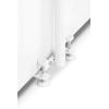 Whitmor Magnetic Laundry Valet Hanging Rod – White