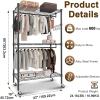 Whitmor Modern Industrial Wardrobe(43 x 18 x 80 inch)
