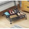 Whitmor Rolling White Wire Underbed Cart(GUNMETAL MESH)