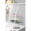 Whitmor Stackable Sweater Drying Rack White(19.25 x 27.25 x 33.0)