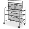 Whitmor 10 Tier Shoe Tower, 50 Pair, Chrome(4-tier gunmetal)