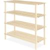 Whitmor 2 Tier Wood Household Shelves (6026-3562)(4-Tier Shelf)