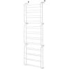 Whitmor 24 Pair Over The Door Shoe Rack-White(36 Pair  White)
