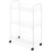 Whitmor 3 Tier Rolling Laundry Cart 8.50×26.0x31.0(10 x 17.5 x 24.75 inches)